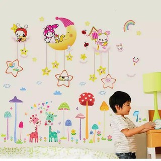 Decal dán tường động vật cho bé (chọn mẫu)