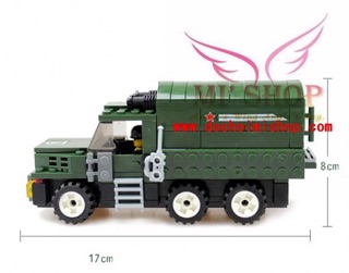 Có sẵn 🌟🌟 Lắp Ráp 23015 Xe Chở Lính 🌟🌟