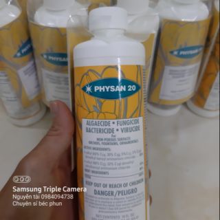 Physan 20 Đặc trị thối nhũn,nấm hàng nhập khẩu mỹ chai 250ml