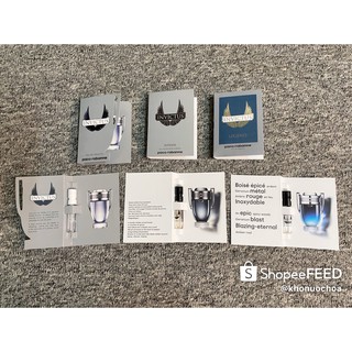 💥 Mẫu thử nước hoa nam Invictus - paco rabanne