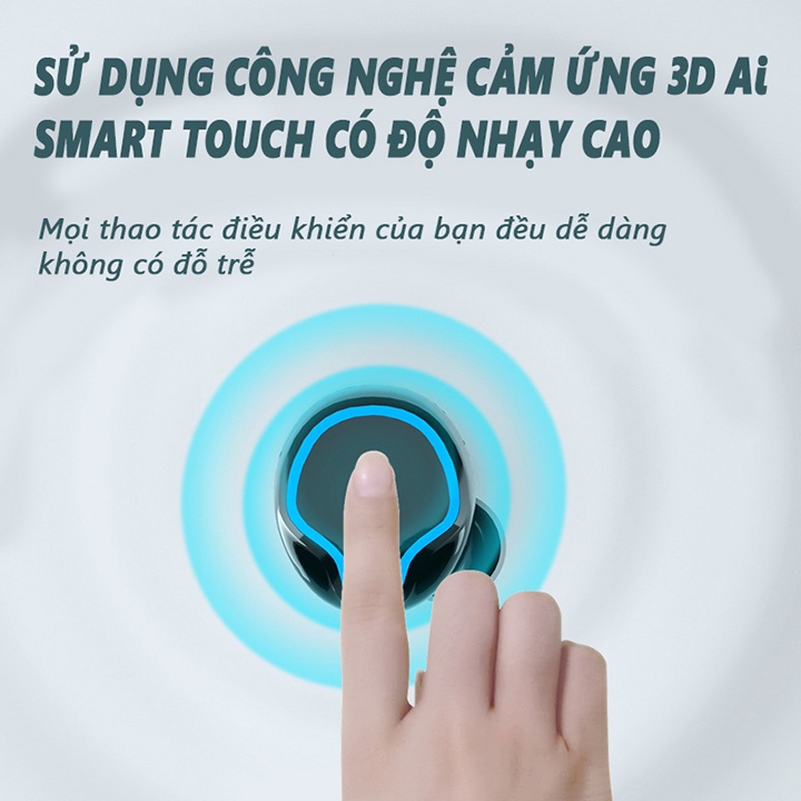 Tai nghe tws M9, bluetooth 5.0, âm thanh hifi, tai nghe kiêm sạc dự phòng, tích hợp đèn pin, có màn hình LED hiển thị