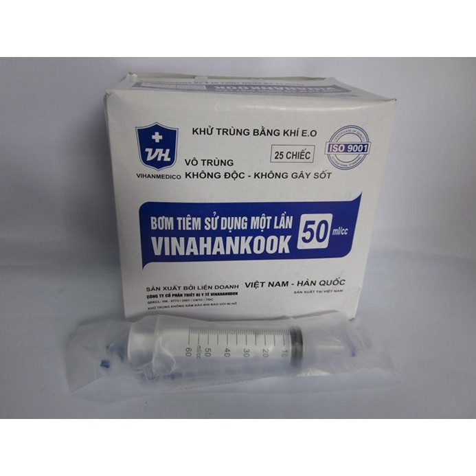 Bơm tiêm 50cc cho ăn - Bơm thức ăn 50cc - Bơm tiêm 50ml