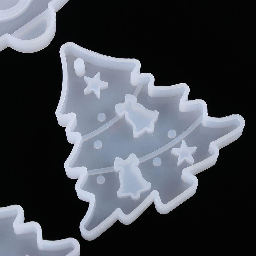 Khuôn Silicone Làm Thẻ Treo Trang Trí Cây Thông Giáng Sinh