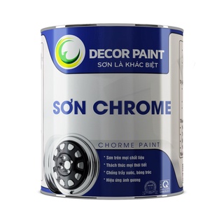 Sơn crom ánh gương hiệu ứng màu inox