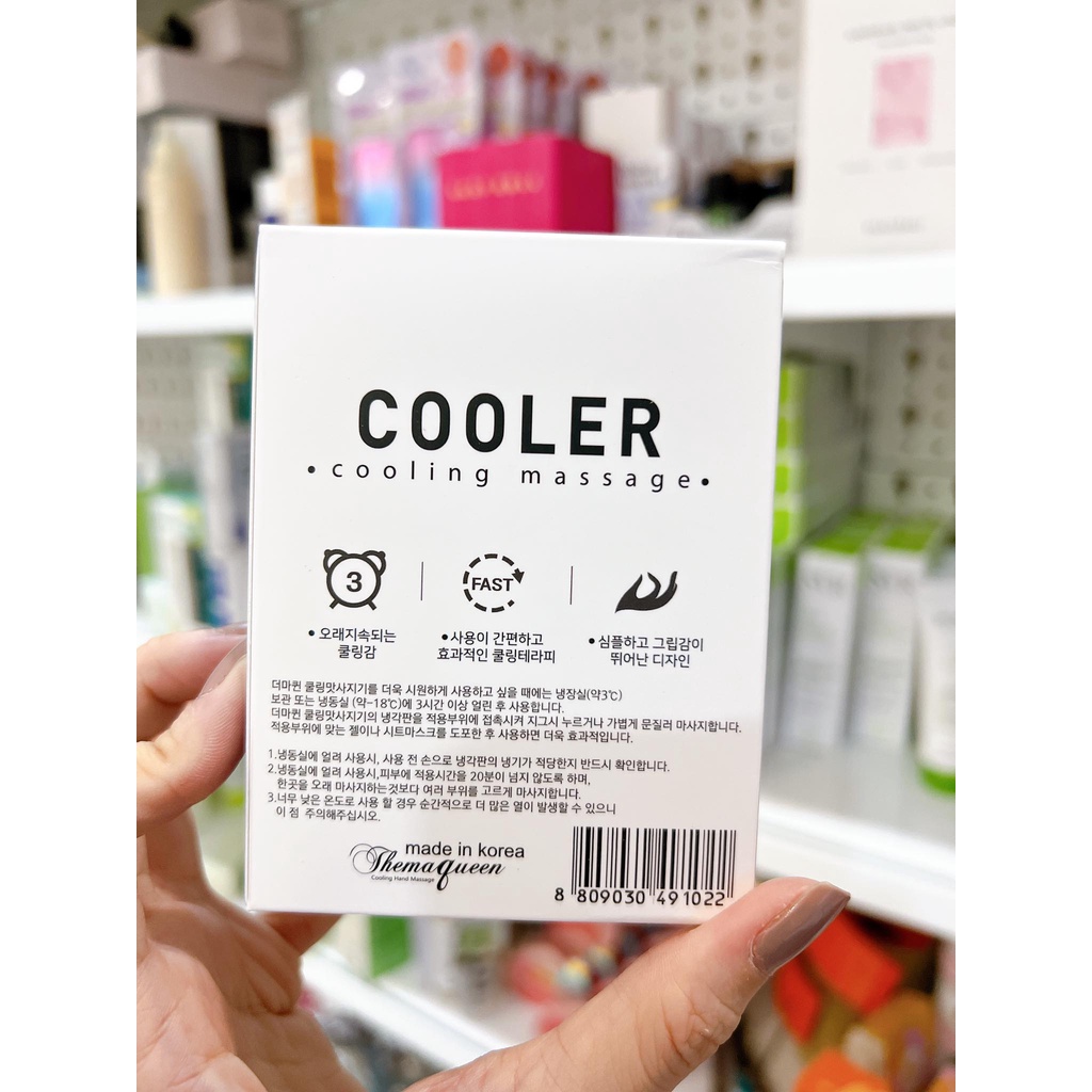 [Hàng Chuẩn] Thanh Lăn Lạnh Matxa Cooler Thema Queen Korea