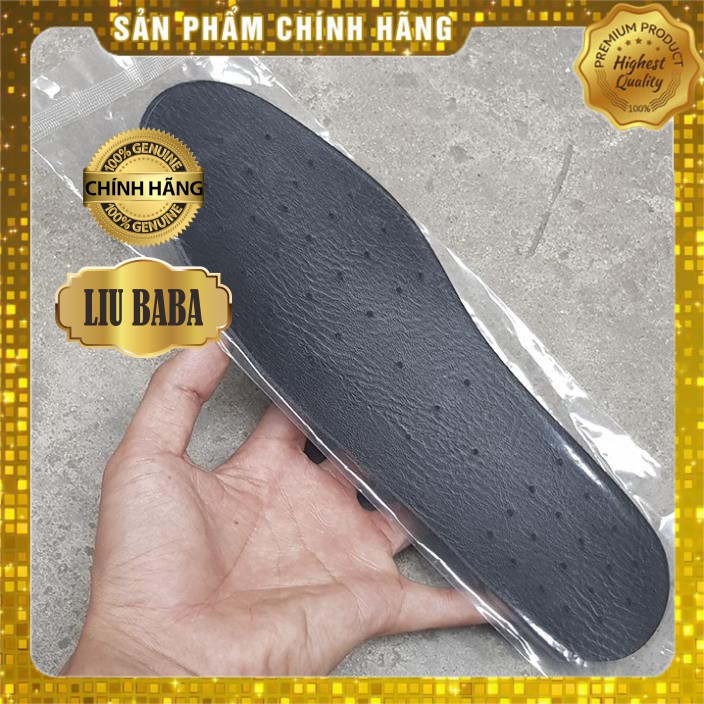 Lót Giày Da Hàng Việt Nam Chất Lượng, Lót Mềm, Có Lỗ Thoáng, Màu Đen