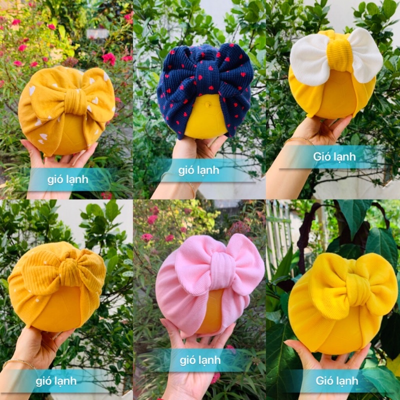 Combo 20mũ turban cho bé