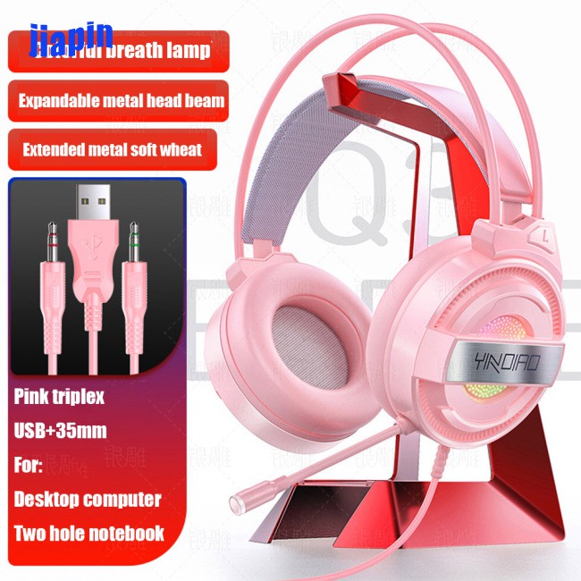 Tai Nghe Chơi Game Q3 Có Mic Và Đèn Nền Rgb | BigBuy360 - bigbuy360.vn