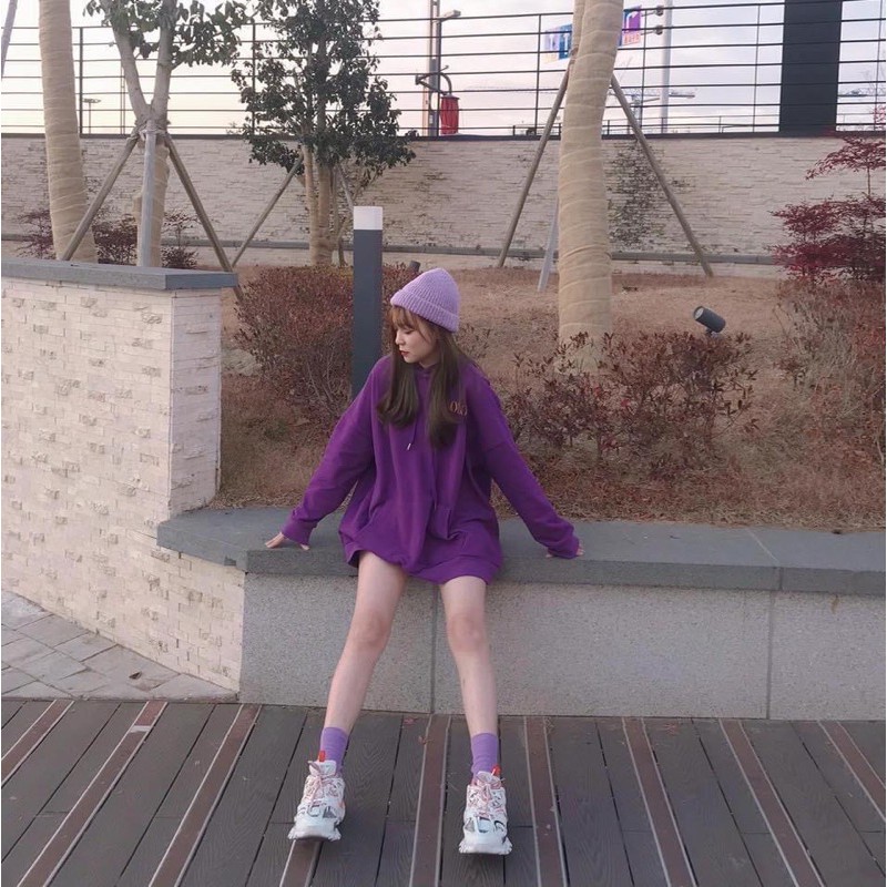 Vớ(Tất) Cổ Cao  Basic Unisex Kèm Ảnh_Clip Thật