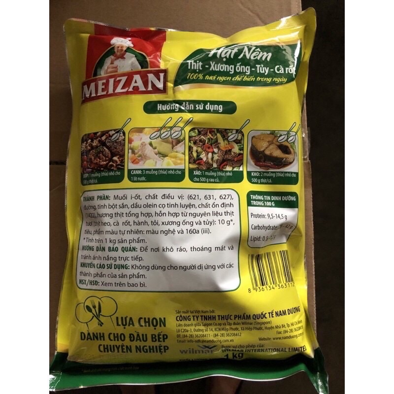 Hạt nêm Meizan 1kg