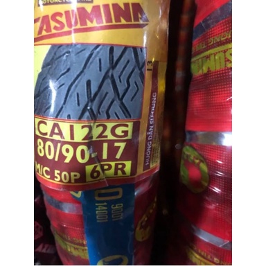 Lốp casumina 80/90- 17 có dùng ruột bánh sau RS