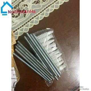 Phụ kiện lắp thanh kệ treo tường 10 ti sắt +10 nở