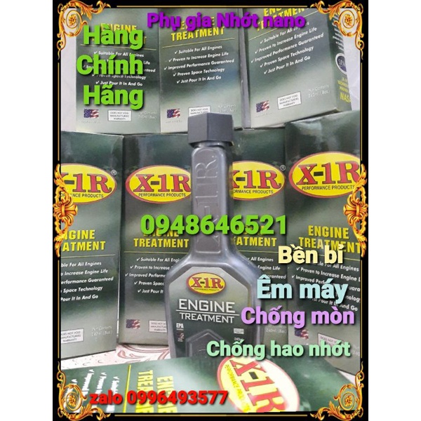 Phụ gia nhớt X1R chính hãng