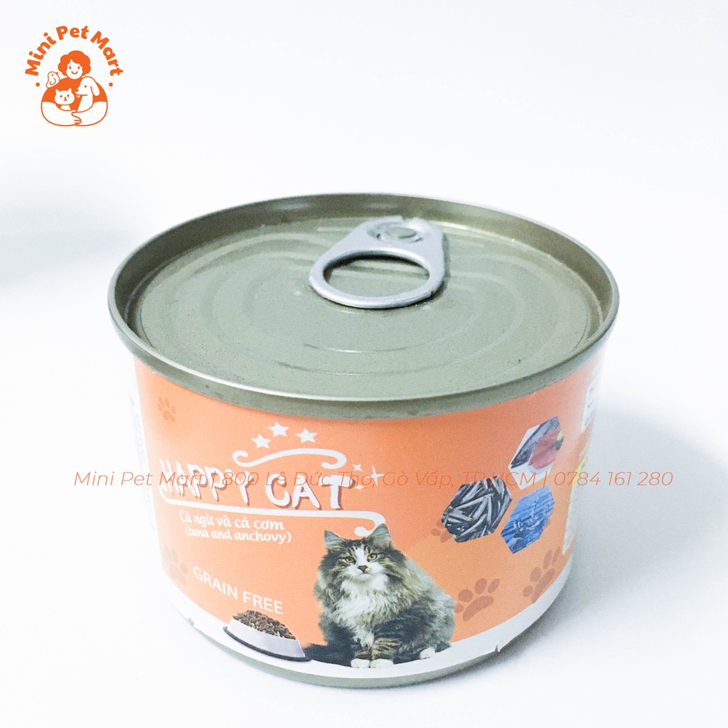 Pate lon cho mèo HAPPY CAT 160g