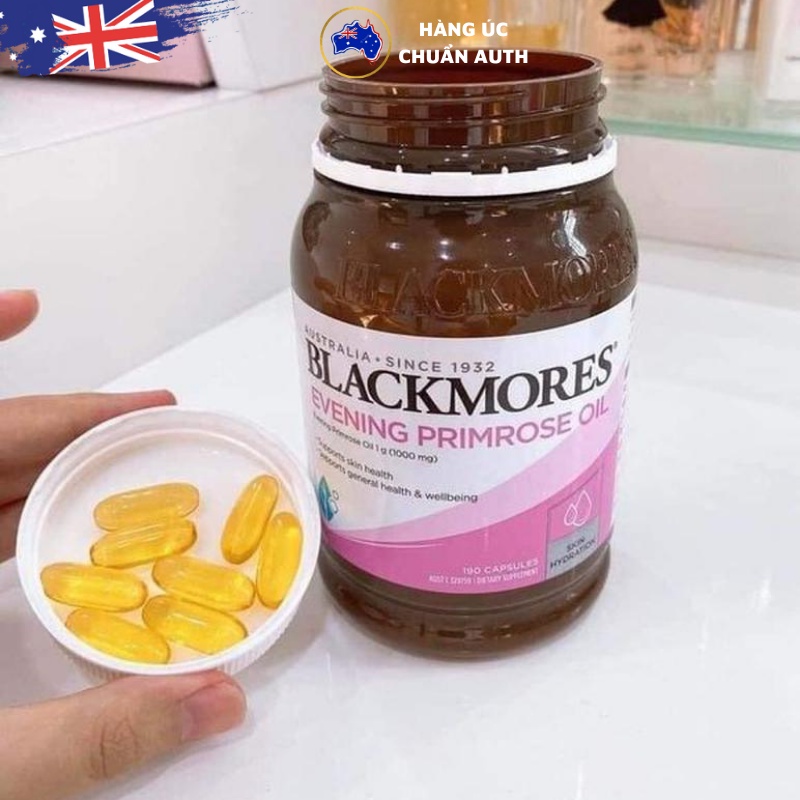 Viên uống Tinh dầu Hoa anh thảo Úc Blackmores Evening Primrose Oil 190 viên