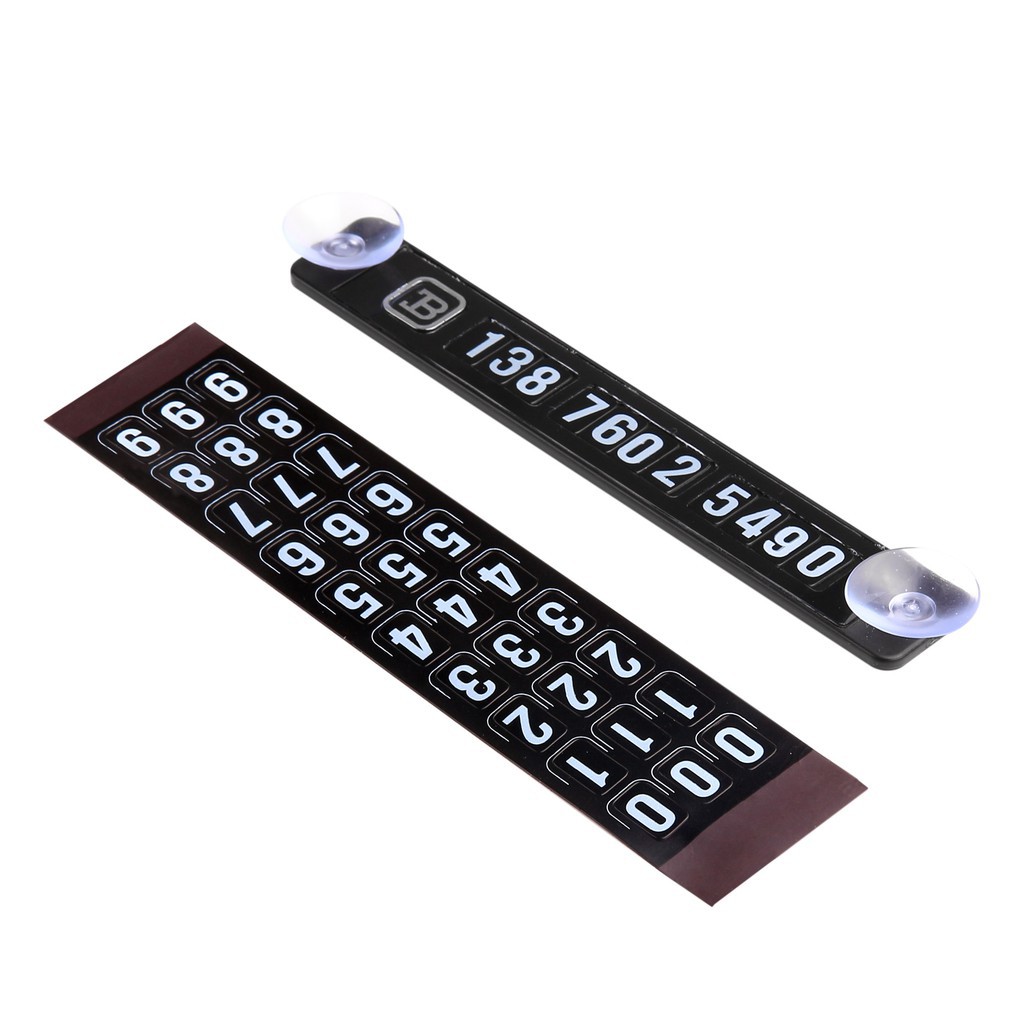 Bảng số điện thoại có từ tính dùng cho xe hơi | BigBuy360 - bigbuy360.vn