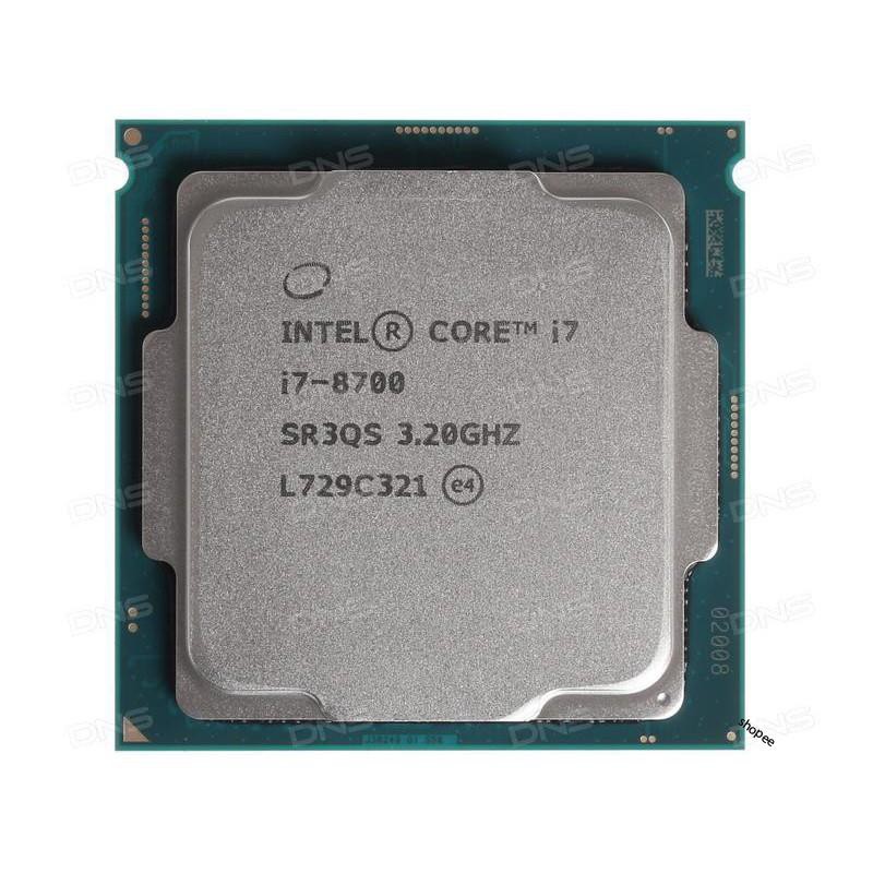 Bộ vi xử lý / CPU Intel Core i7-8700  Full Box [MUA TRAY TẶNG FAN]