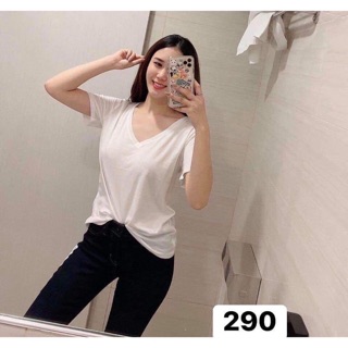 BÁN SỈ ÁO PULL CỔ TIM H.M 6 MÀU CHO NỮ
