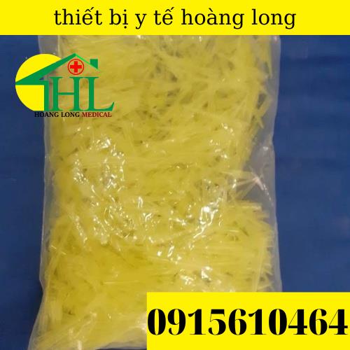[ Combo 50 túi ] Đầu Côn Vàng Thường Không Khía 200ul Dùng Thí Nghiệm Cho Gilson Pipette Túi 1000 Cái