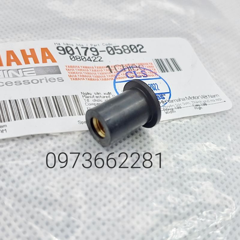 Đai ốc, tán bắt nhựa mặt nạ, bửng body kit xe EXCITER 2005-2010 zin