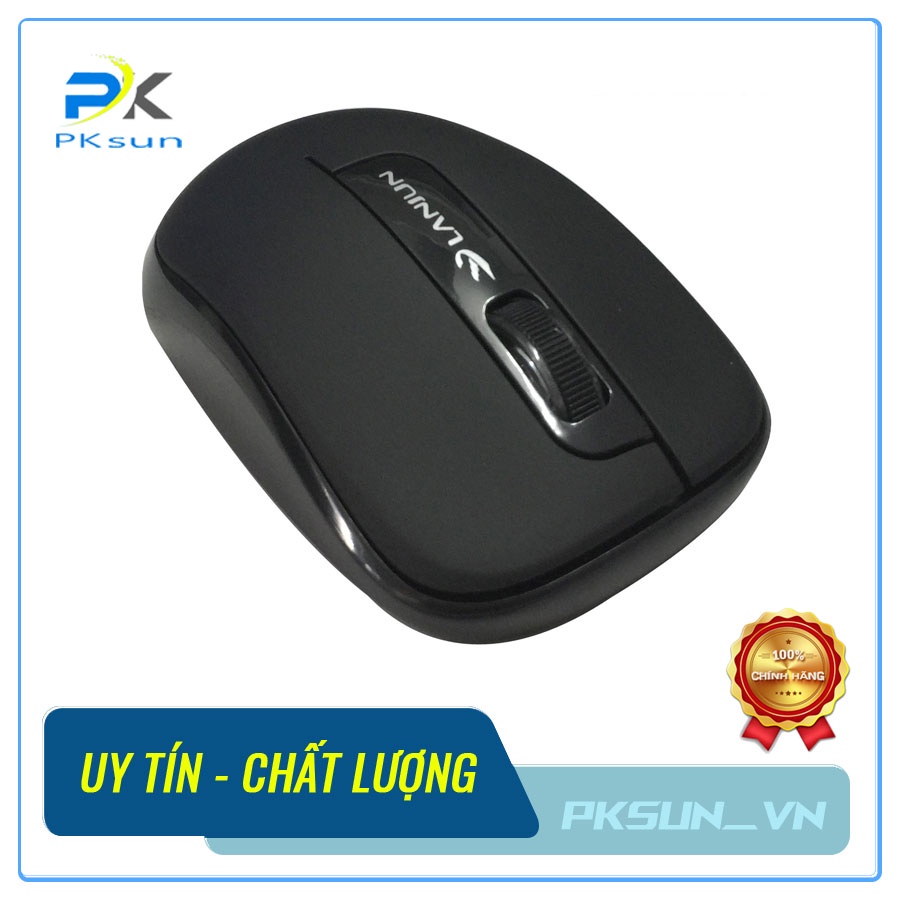 Chuột máy tính, chuột không dây Lanjun WM1123 - Hàng chính hãng sử dụng cho máy tính,PC,macbook,HDbox...