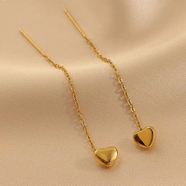 Bông Tai Mạ Vàng 18K Hình Bàn Chân