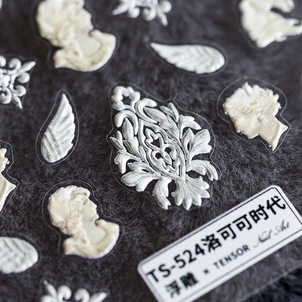 [Hàng mới về] Miếng dán móng tay hình đôi cánh thiên thần 5d siêu mỏng