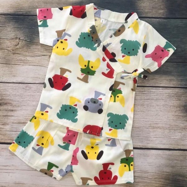 Yukata NHẬT CHO BÉ CHẤT NHẤT QUẢ ĐẤT