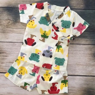 Yukata NHẬT CHO BÉ CHẤT NHẤT QUẢ ĐẤT