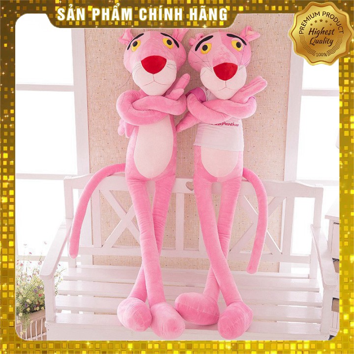 [SIỂU RẺ] Gấu Bông Báo Hồng Pink Panther Size 130cm và 160cm Cao Cấp,Lông Nhung Mềm Mịn