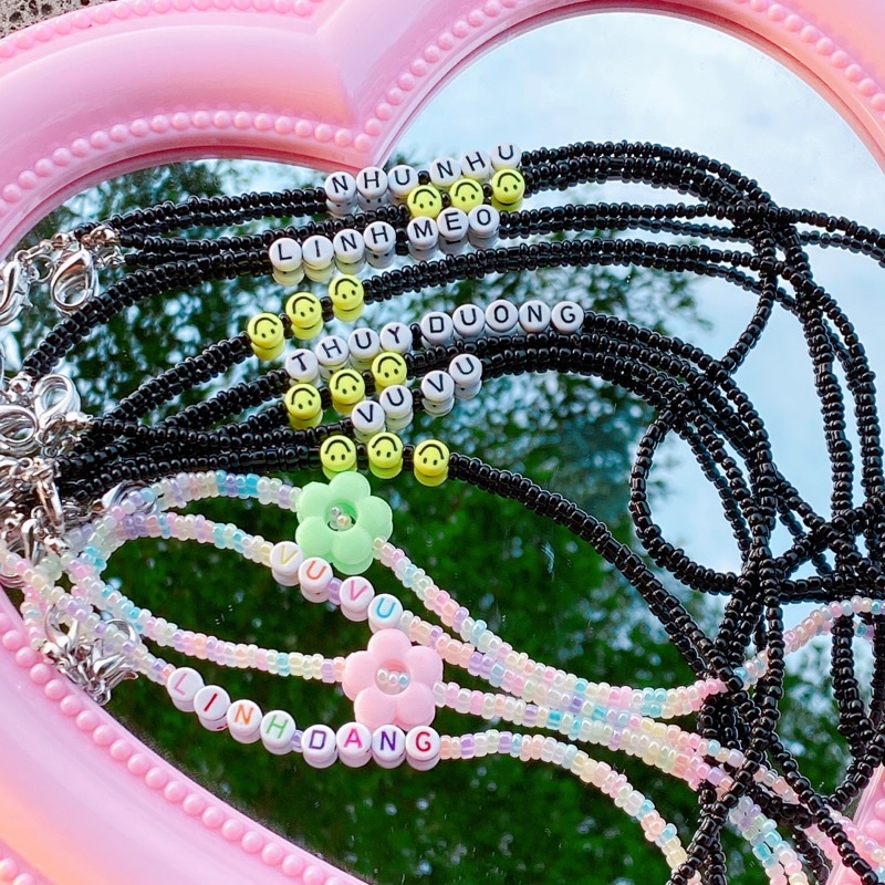 Dây đeo khẩu trang làm tên theo yêu cầu / Custom chain / Maskstrap