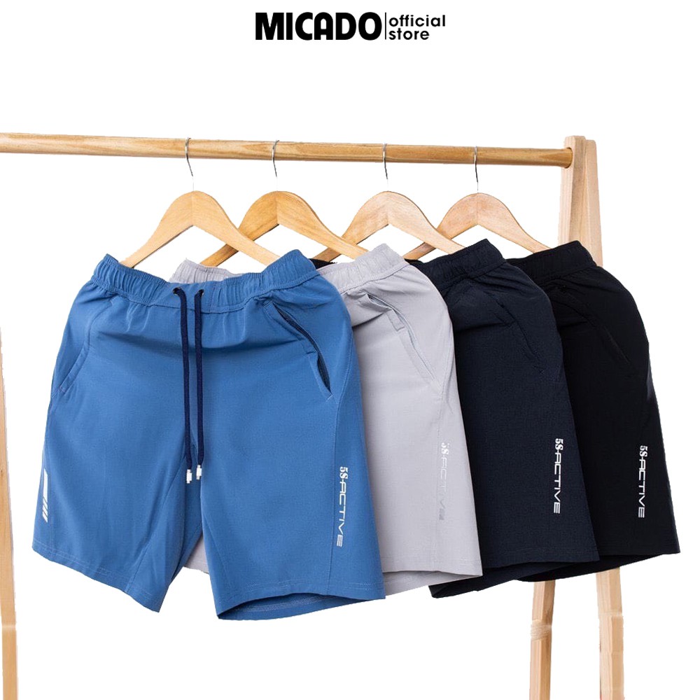Quần đùi nam thể thao V4 vải gió big size mặc mùa hè thoáng mát Micado | BigBuy360 - bigbuy360.vn