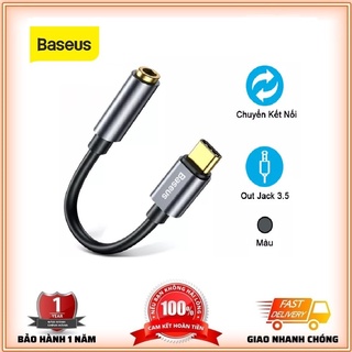 Jack Chuyển Đổi Type-C Sang Cổng 3.5mm Baseus L54 - Bảo Hành Chính Hãng 12T - Capsachoco
