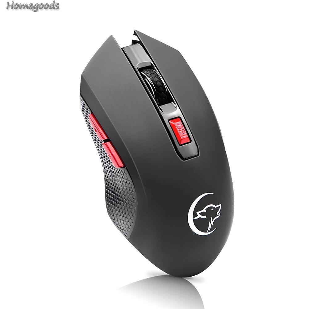 Chuột Quang Không Dây 2.4g 2400dpi 6 Nút Bấm