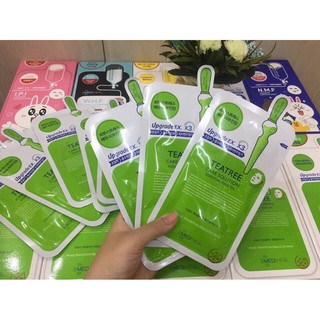 (COMBO 10) MẶT NẠ MEDIHEAL TEA TREE (AUTH)- Tinh chất Tràm Trà Dành riêng cho da mụn