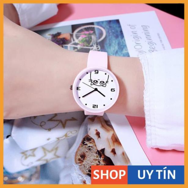 [Hàng Cao Cấp] Đồng hồ nữ Candycat mèo ú dễ thương dây silicon cao cấp | BigBuy360 - bigbuy360.vn