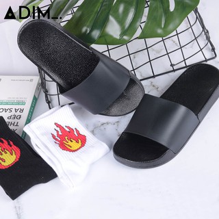 Dép Quai Ngang Full Đen - DX002 ( Đen)