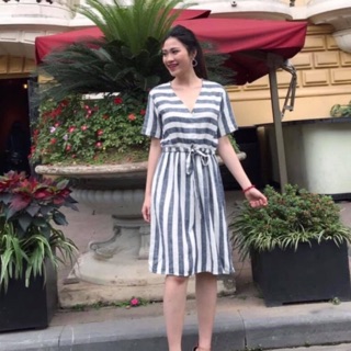 Đầm sọc Shojo mẫu mới chuẩn xuất VNXK