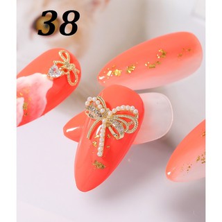 Charm nail , charm nơ đá đính móng