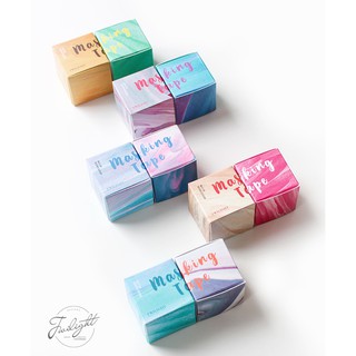 Set hình dán Washi tape 4 cuộn WS002