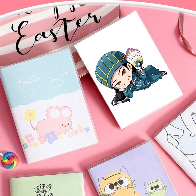 Sổ tay in hình KHỔNG MINH THÍCH ĐI QUẨY tiện lợi anime chibi