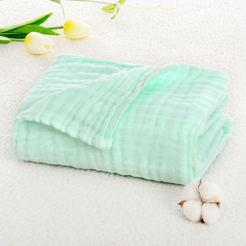 Chăn Quấn 6 Lớp Thoáng Khí Giữ Ấm Cho Bé Sơ Sinh Ốp