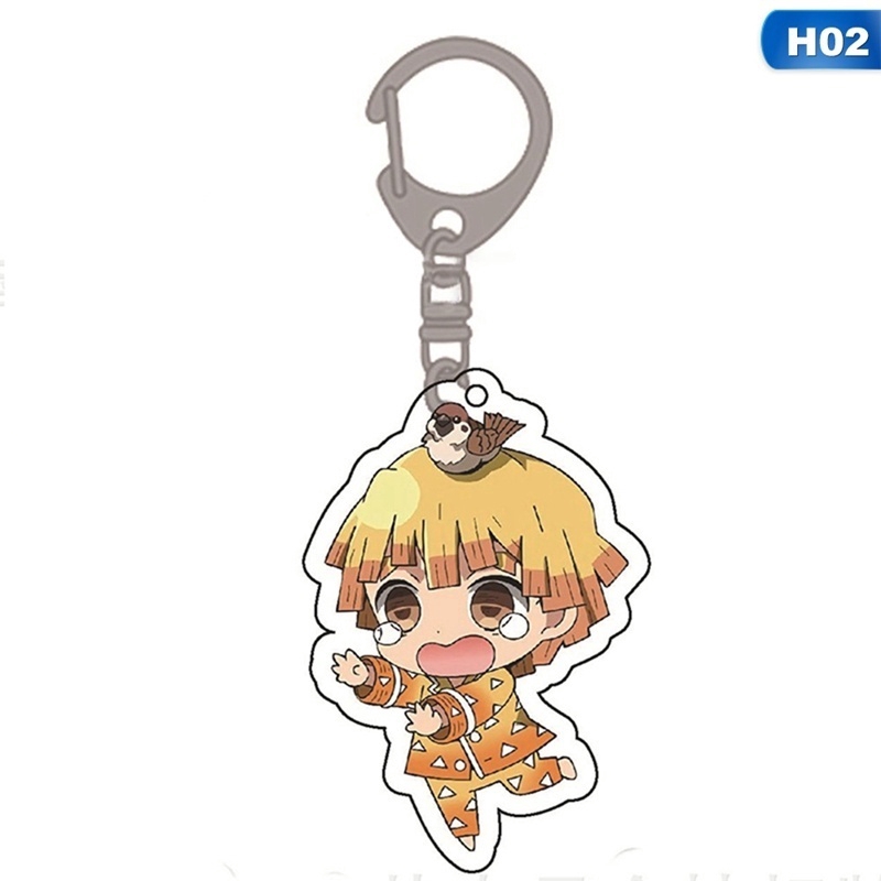 Móc Khóa Mặt Hình Nhân Vật Anime Độc Đáo Cá Tính