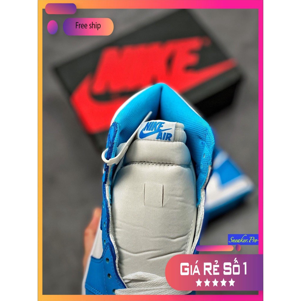 Giày thể thao AIR Jordan 1 Retro UNC siêu đẹp cho nam và nữ siêu đẹp | BigBuy360 - bigbuy360.vn