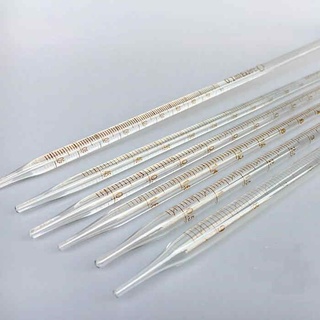 Pipet thủy tinh thẳng VietQuangchemicals 1ml, 2ml, 5ml, 10ml...
