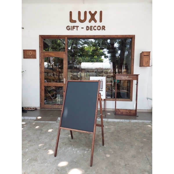 HCM | Bảng MENU viết phấn, Bảng dùng ngoài trời LUXI DECOR HCM