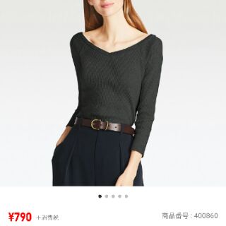 Áo len tăm cổ V tay lỡ