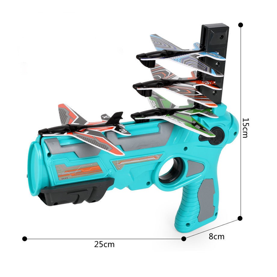 Súng Đồ Chơi Bắn Máy Bay, Đồ Chơi Súng Phóng Máy Bay Lượn Mô Hình Trẻ Em
