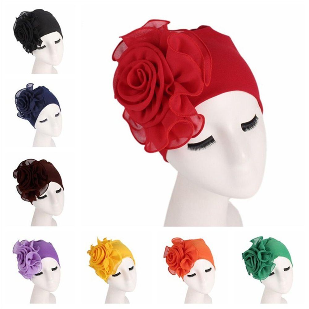 Mũ Trùm Đầu Họa Tiết Hoa Thời Trang Cho Nữ