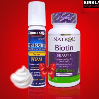 COMBO MINO FOAM + BIOTIN CHUYÊN MỌC TÓC RÂU